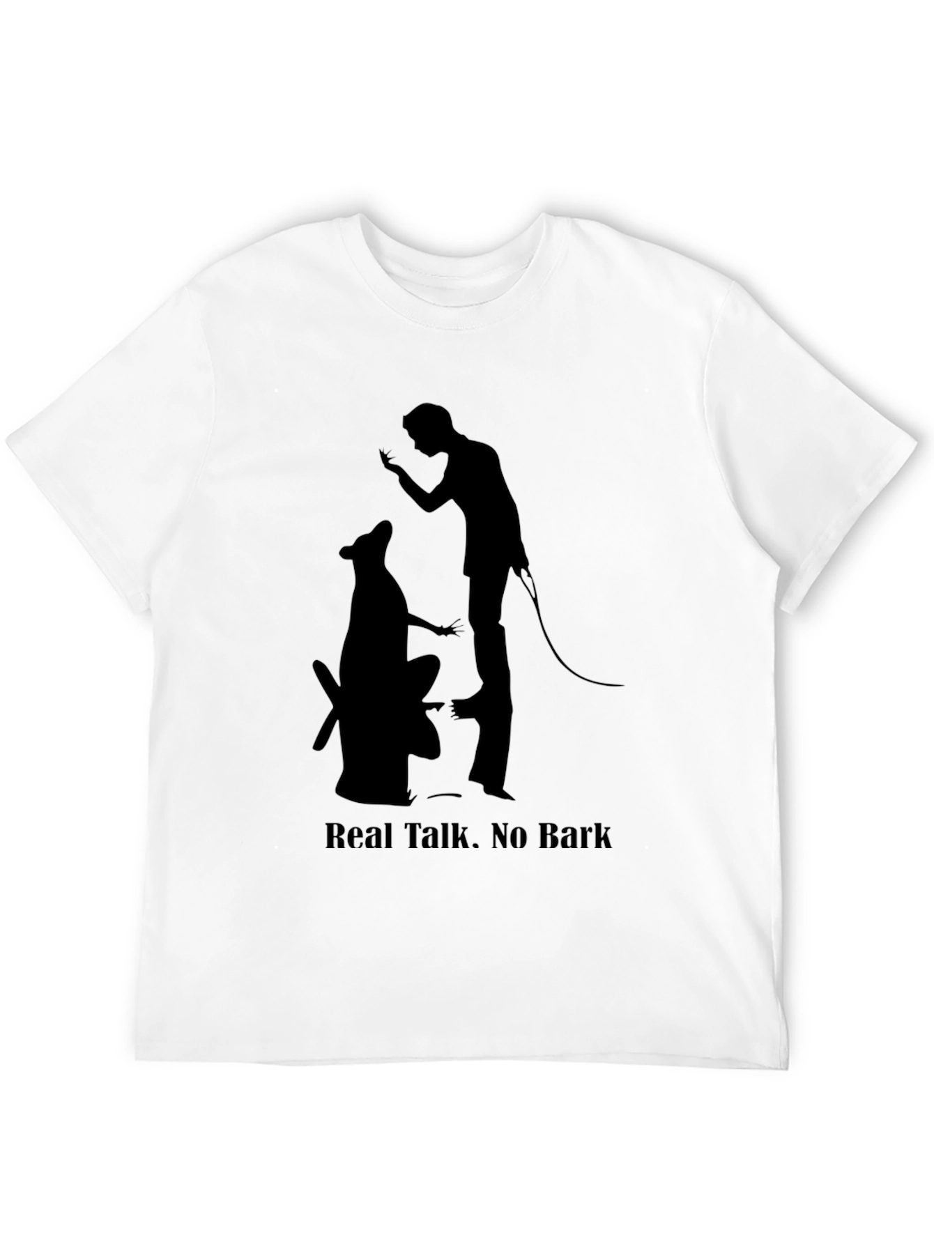 Real Talk No Bark Graphic Tee