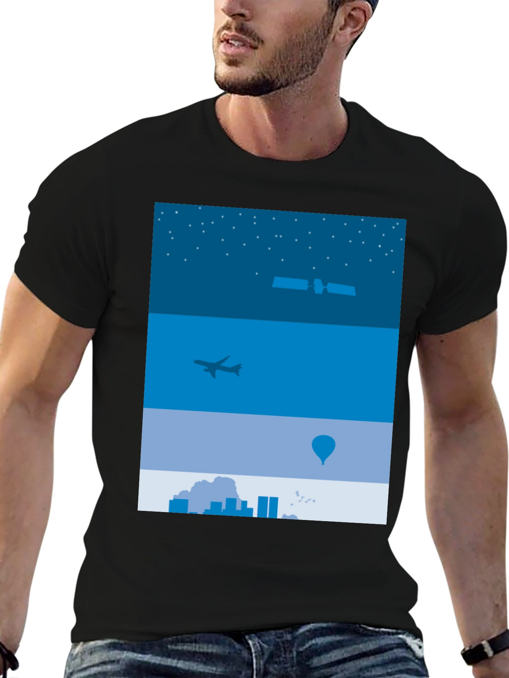 Skyline Adventure Graphic Tee - Urban Design