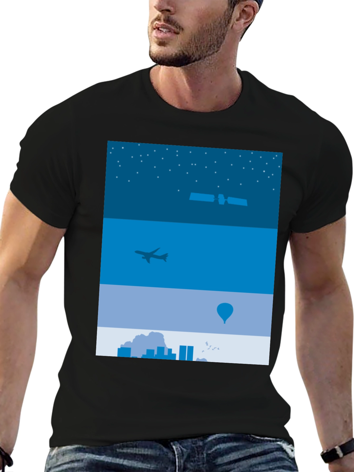 Skyline Adventure Graphic Tee - Urban Design
