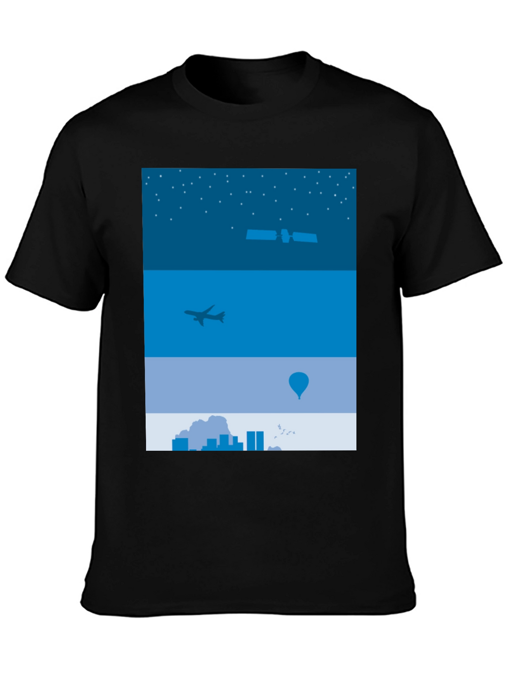 Skyline Adventure Graphic Tee - Urban Design