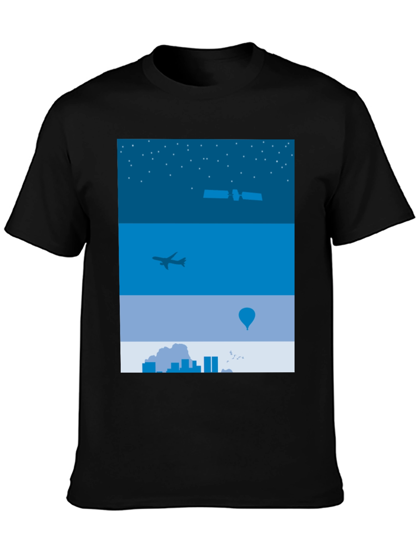 Skyline Adventure Graphic Tee - Urban Design