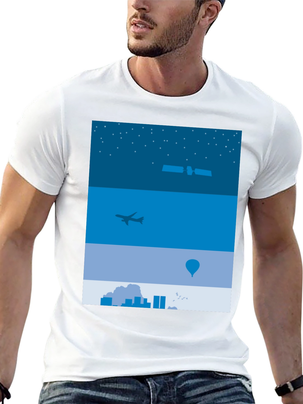Skyline Adventure Graphic Tee - Urban Design