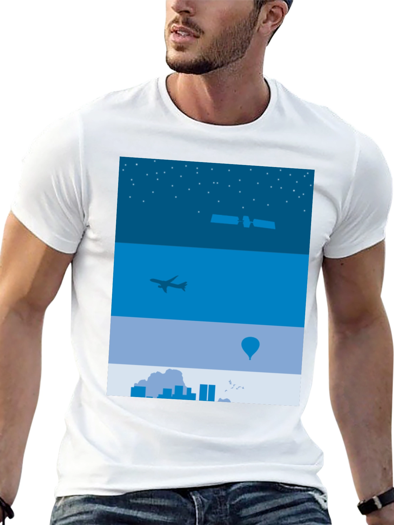Skyline Adventure Graphic Tee - Urban Design