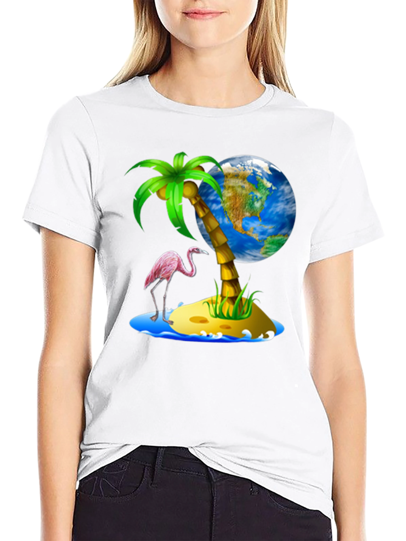 Tropical Island Graphic Tee