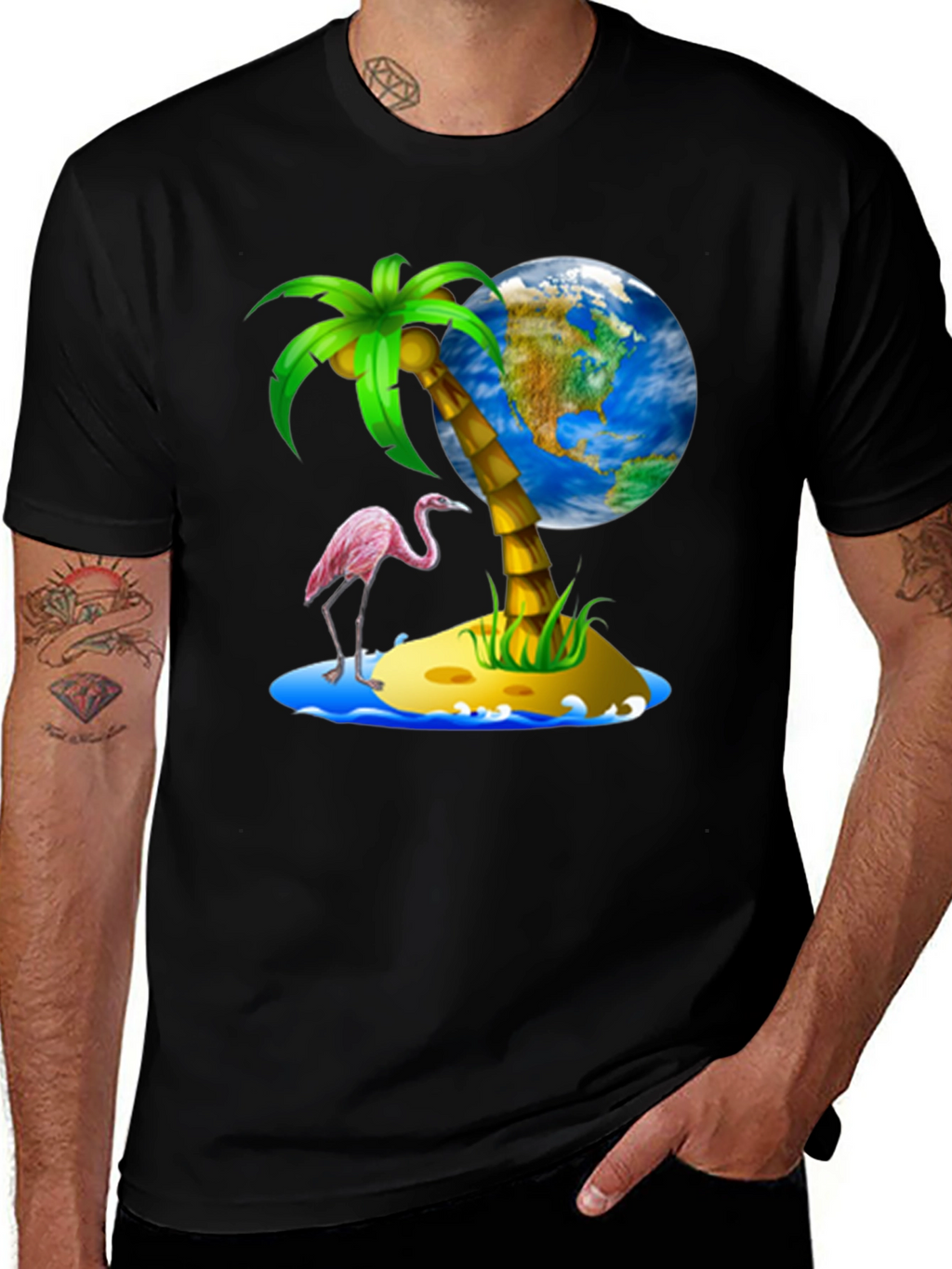 Tropical Island Graphic Tee