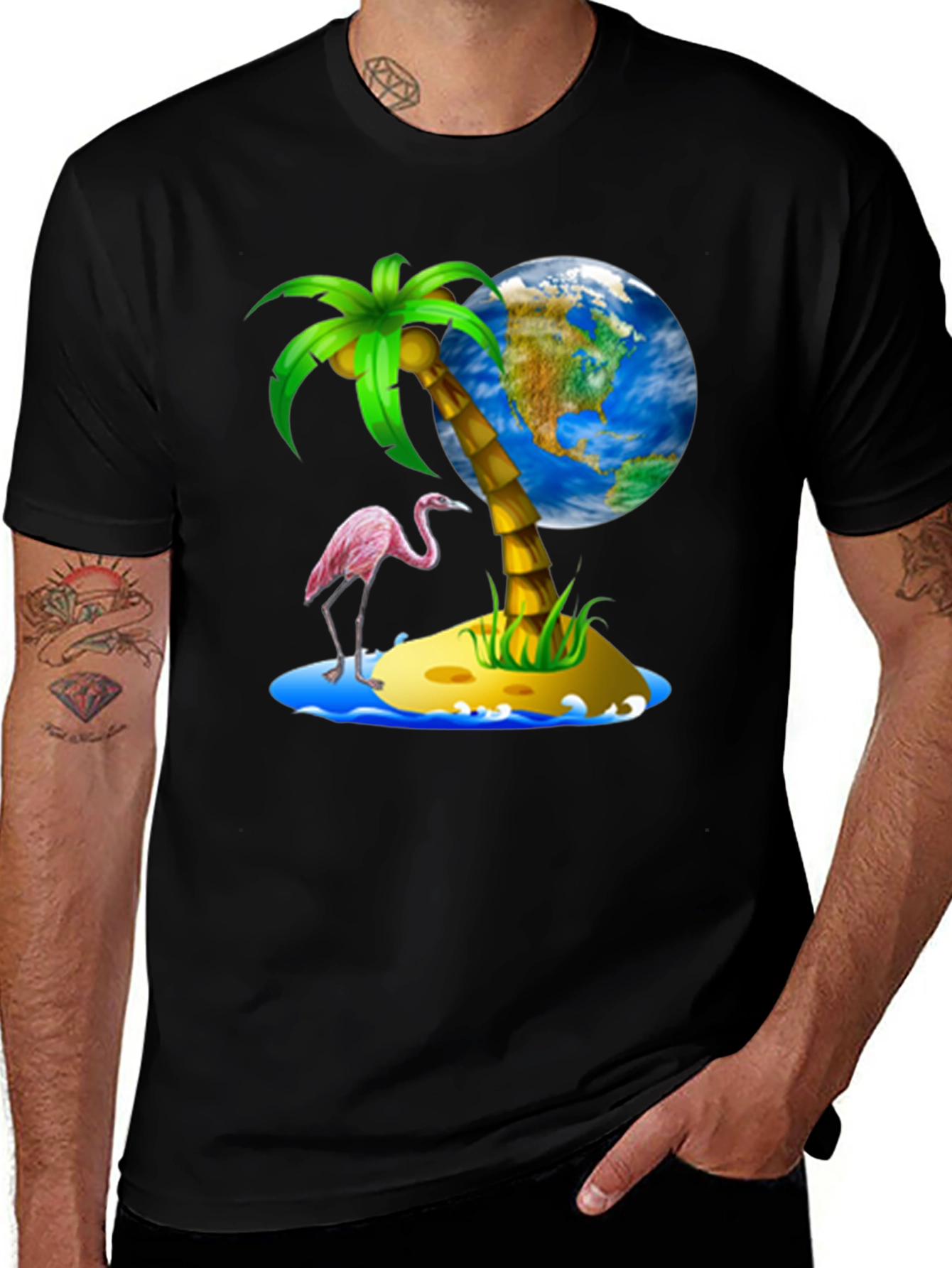 Tropical Island Graphic Tee