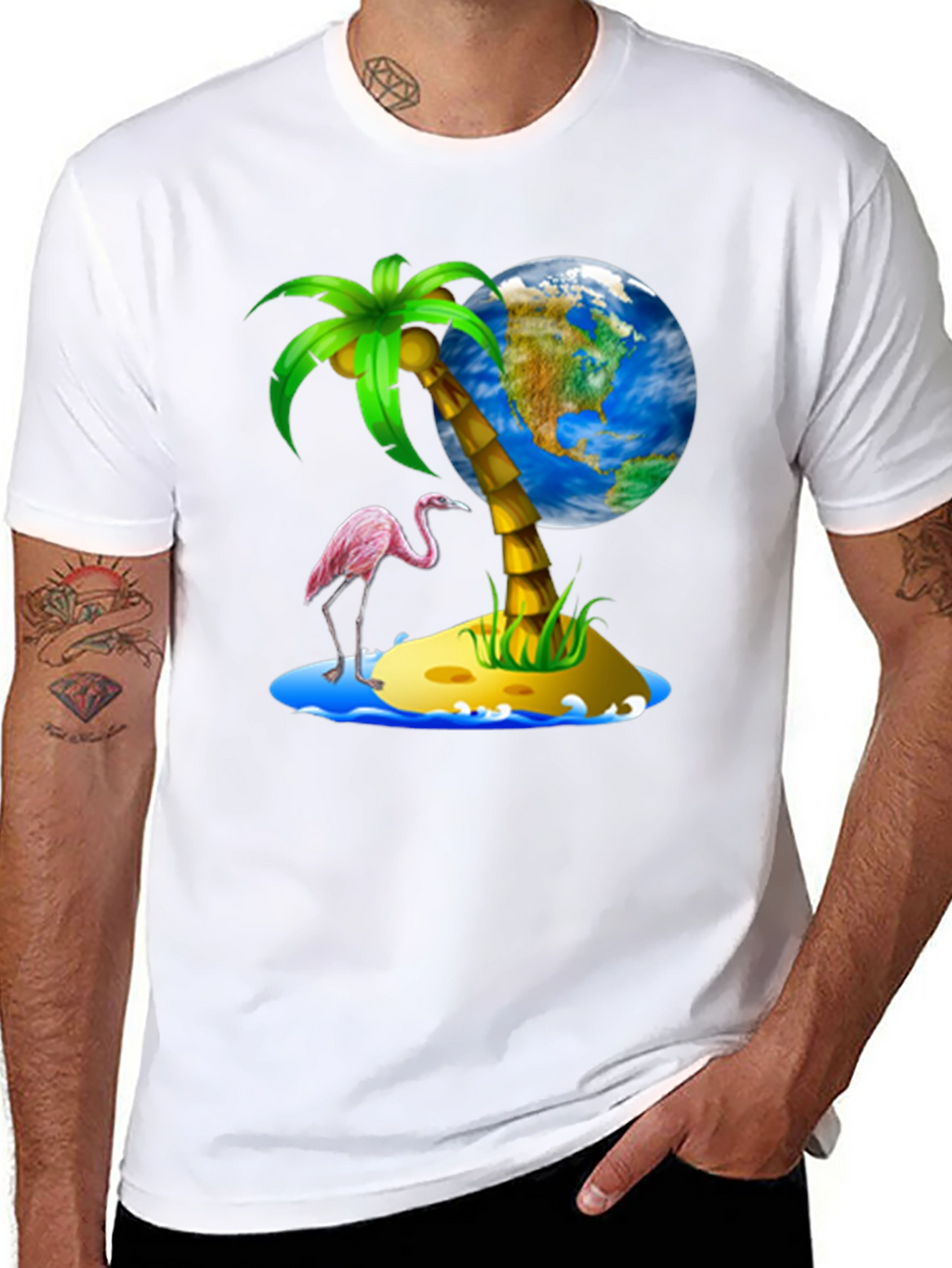 Tropical Island Graphic Tee