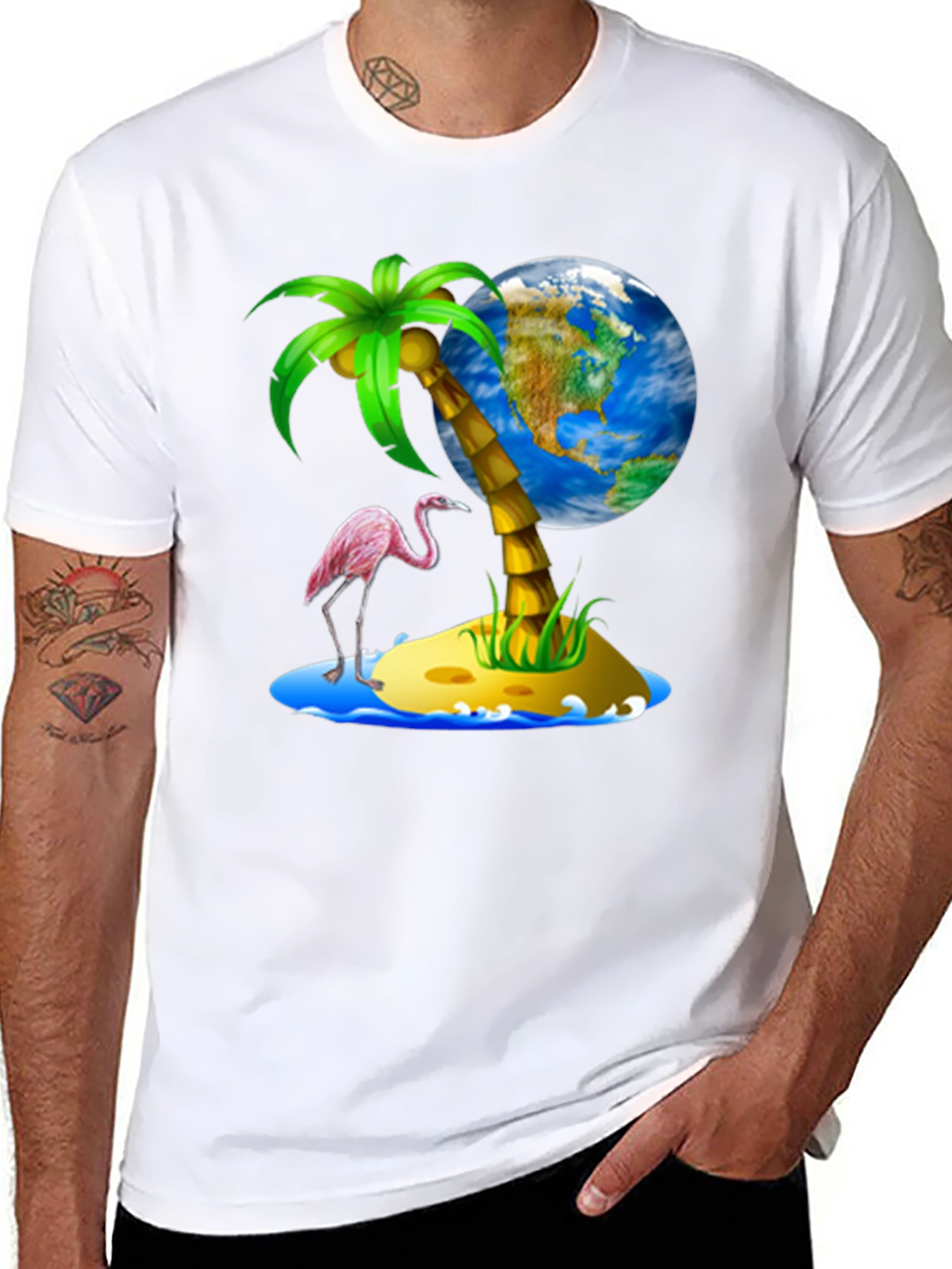 Tropical Island Graphic Tee