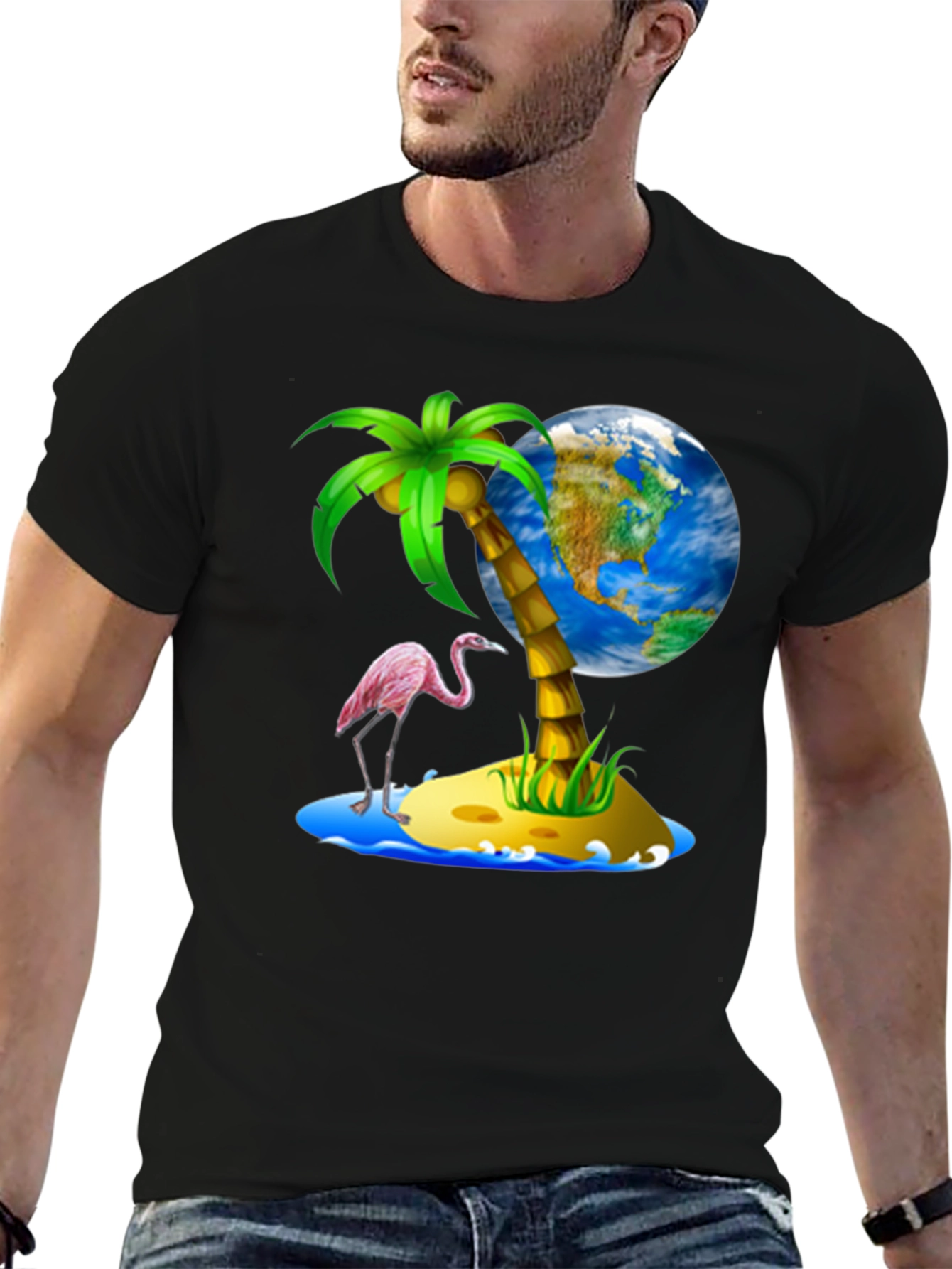Tropical Island Graphic Tee