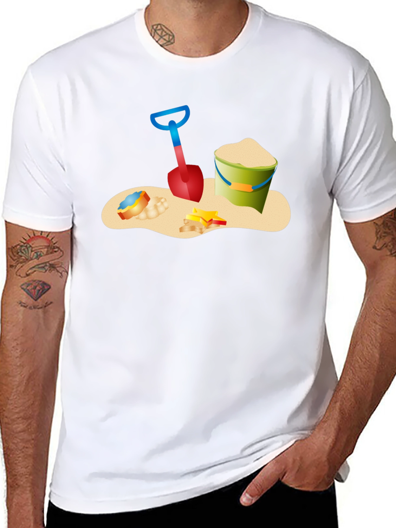 Sand Toys Graphic T-Shirt