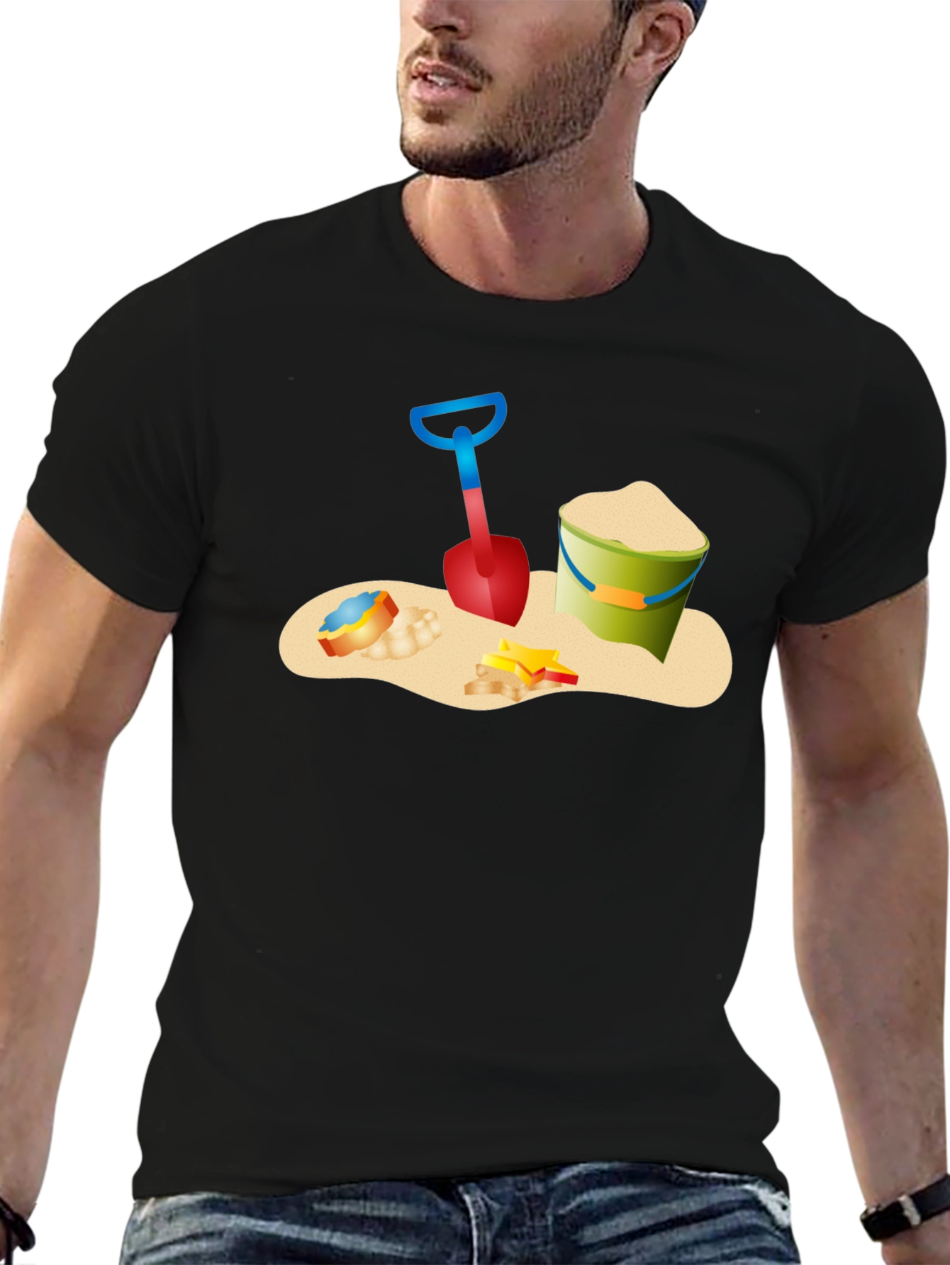 Sand Toys Graphic T-Shirt