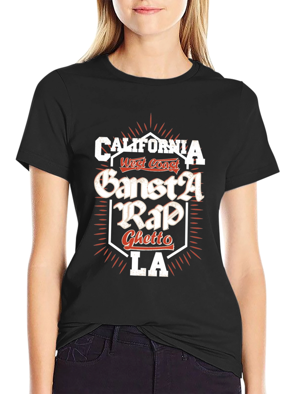 California Gangsta Rap Graphic Tee