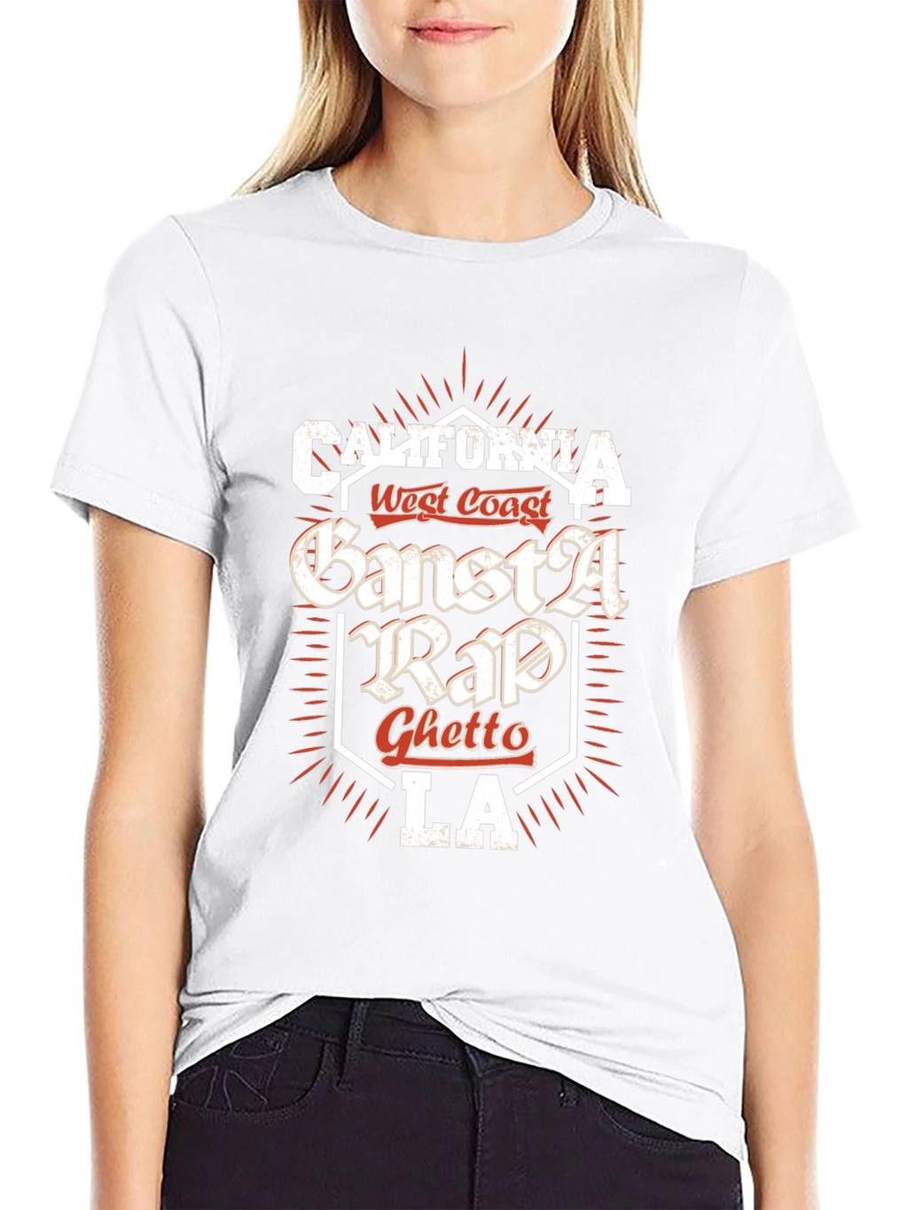 California Gangsta Rap Graphic Tee
