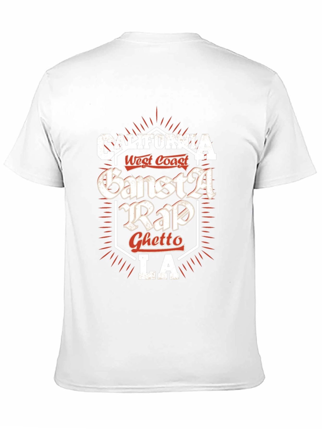 California Gangsta Rap Graphic Tee