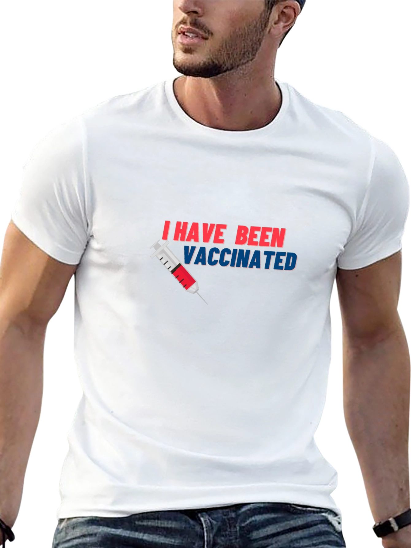 I Have Been Vaccinated Black T-Shirt