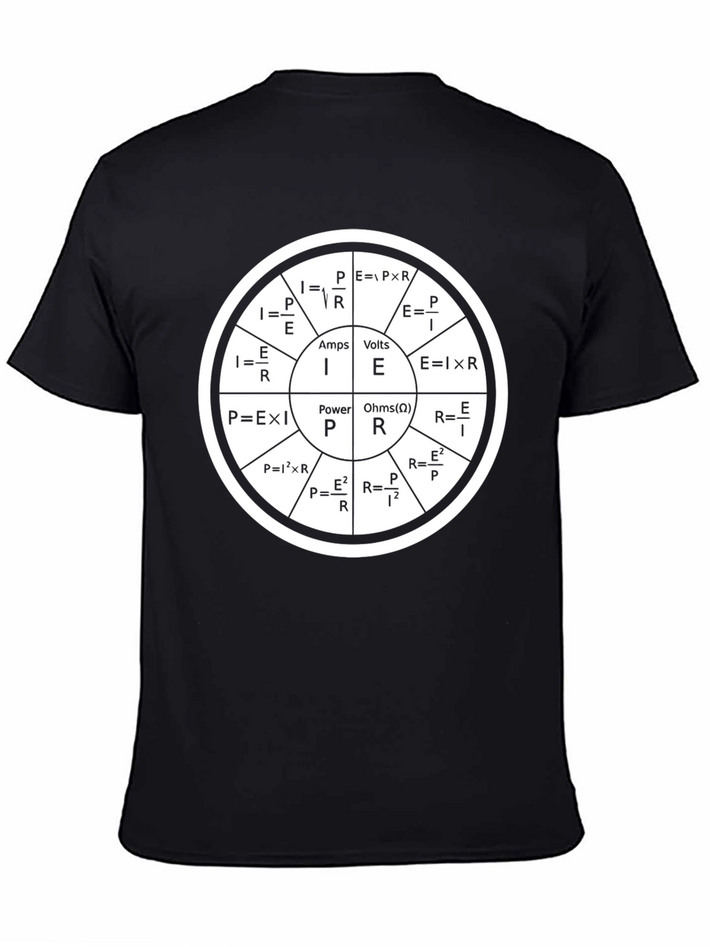 Electrical Engineering Formula T-Shirt - Black