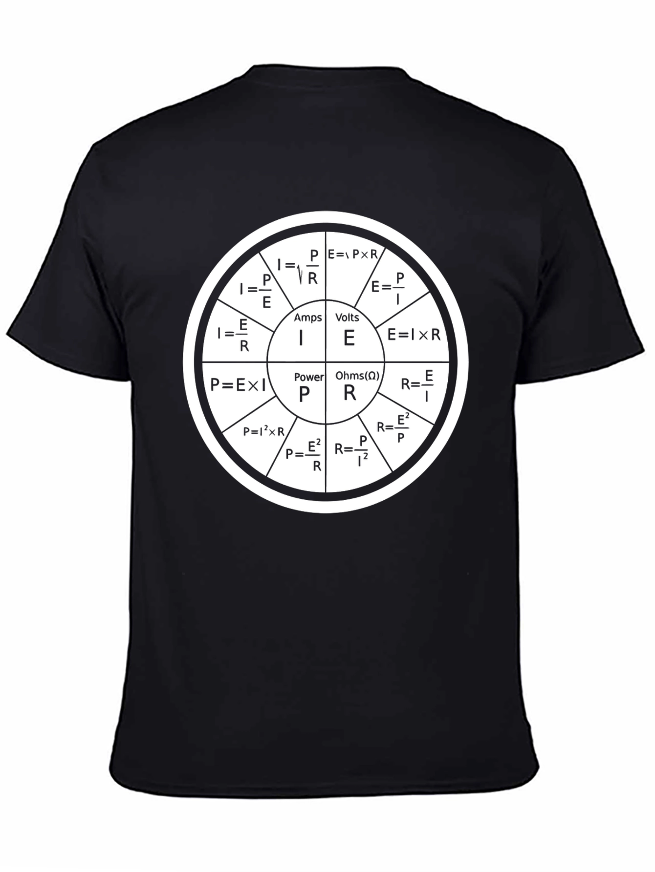 Electrical Engineering Formula T-Shirt - Black