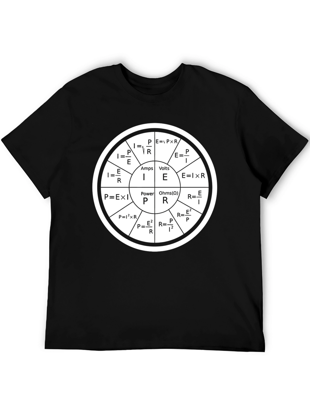 Electrical Engineering Formula T-Shirt - Black