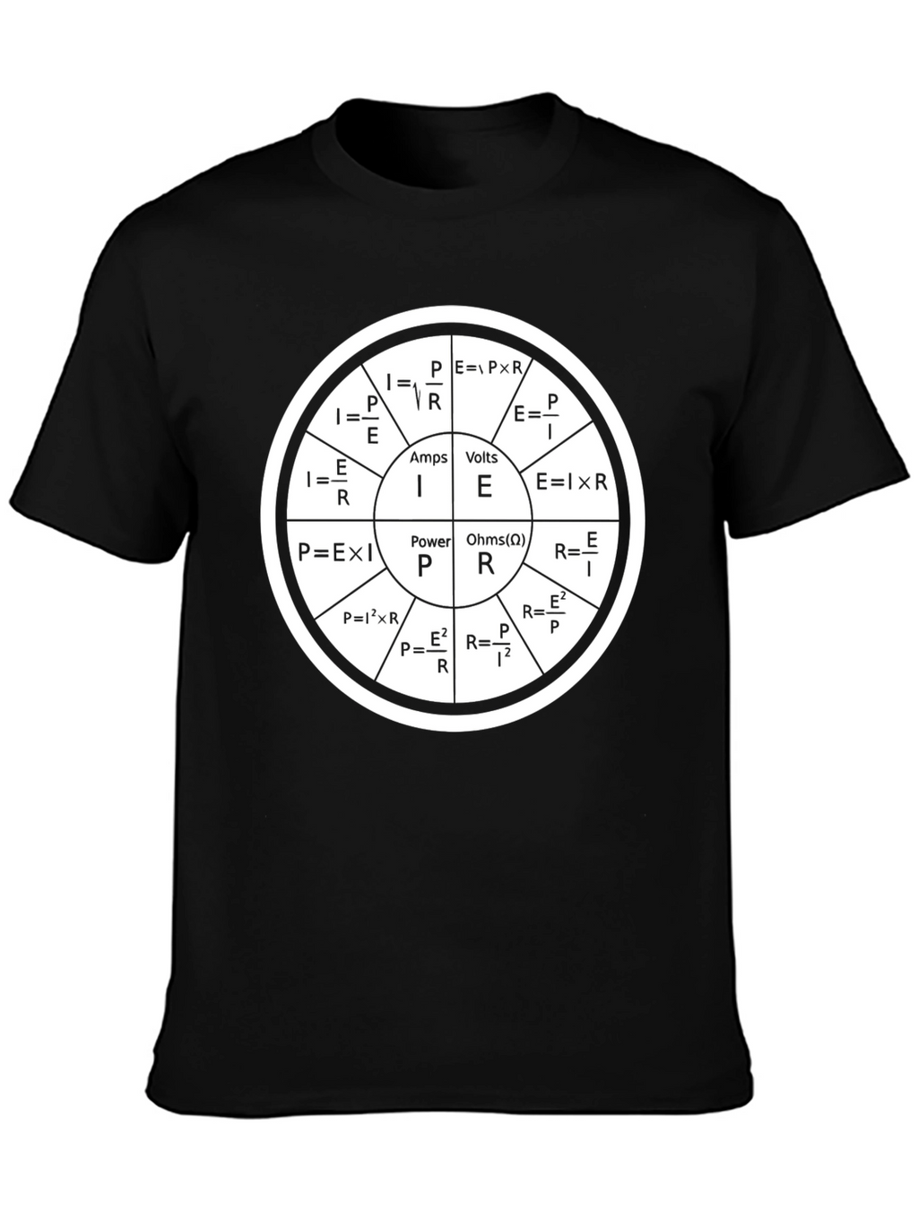 Electrical Engineering Formula T-Shirt - Black
