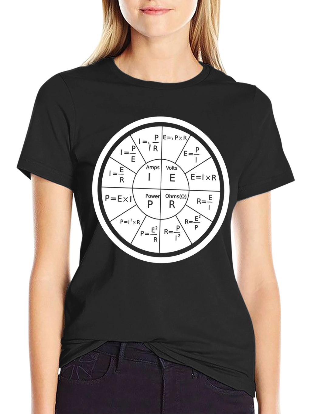 Electrical Engineering Formula T-Shirt - Black