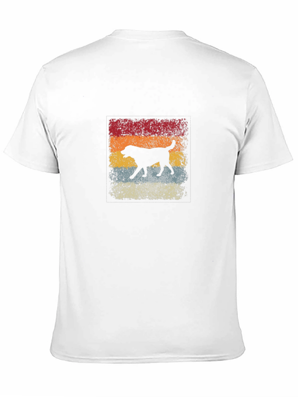 Retro Dog Silhouette T-Shirt