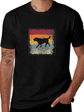 Retro Dog Silhouette T-Shirt