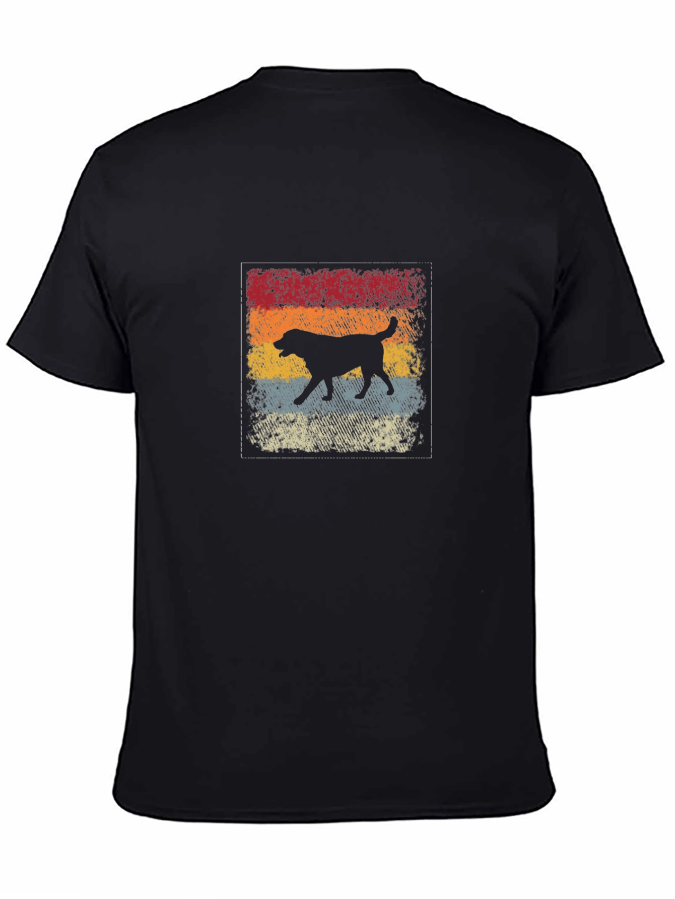 Retro Dog Silhouette T-Shirt