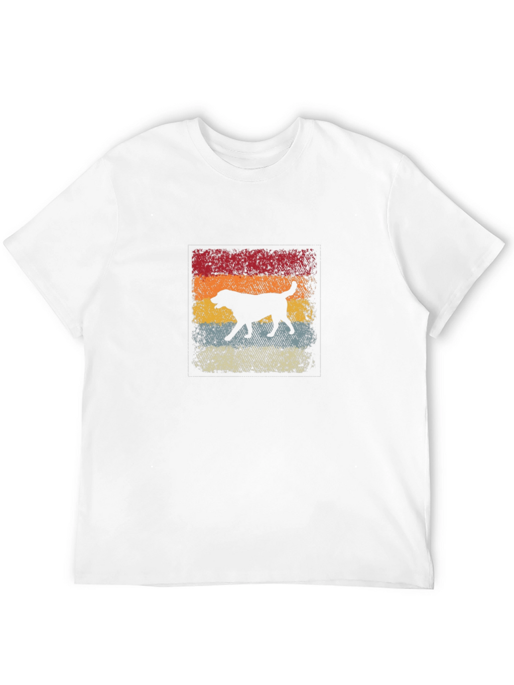 Retro Dog Silhouette T-Shirt