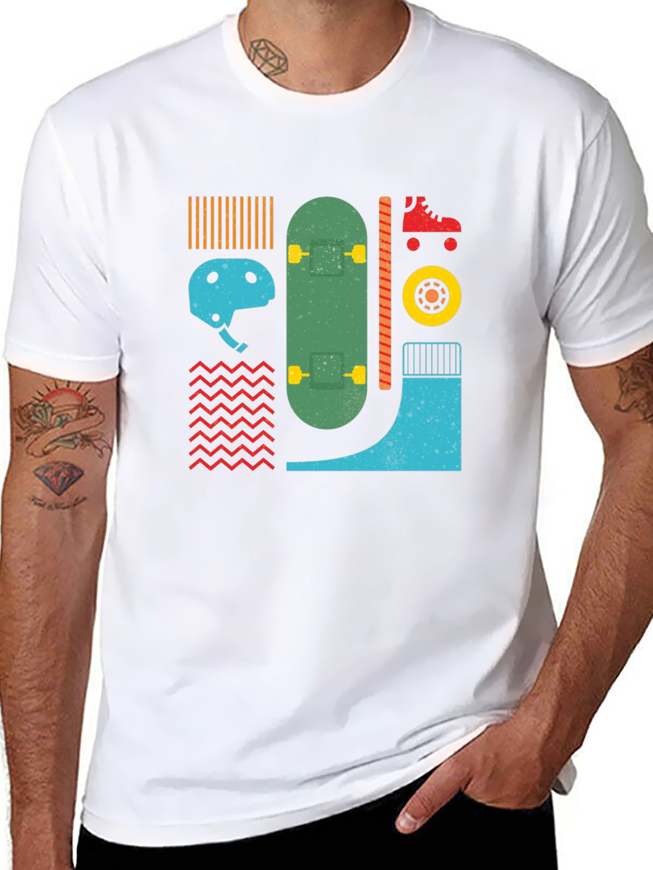 Skateboarding Graphic Tee