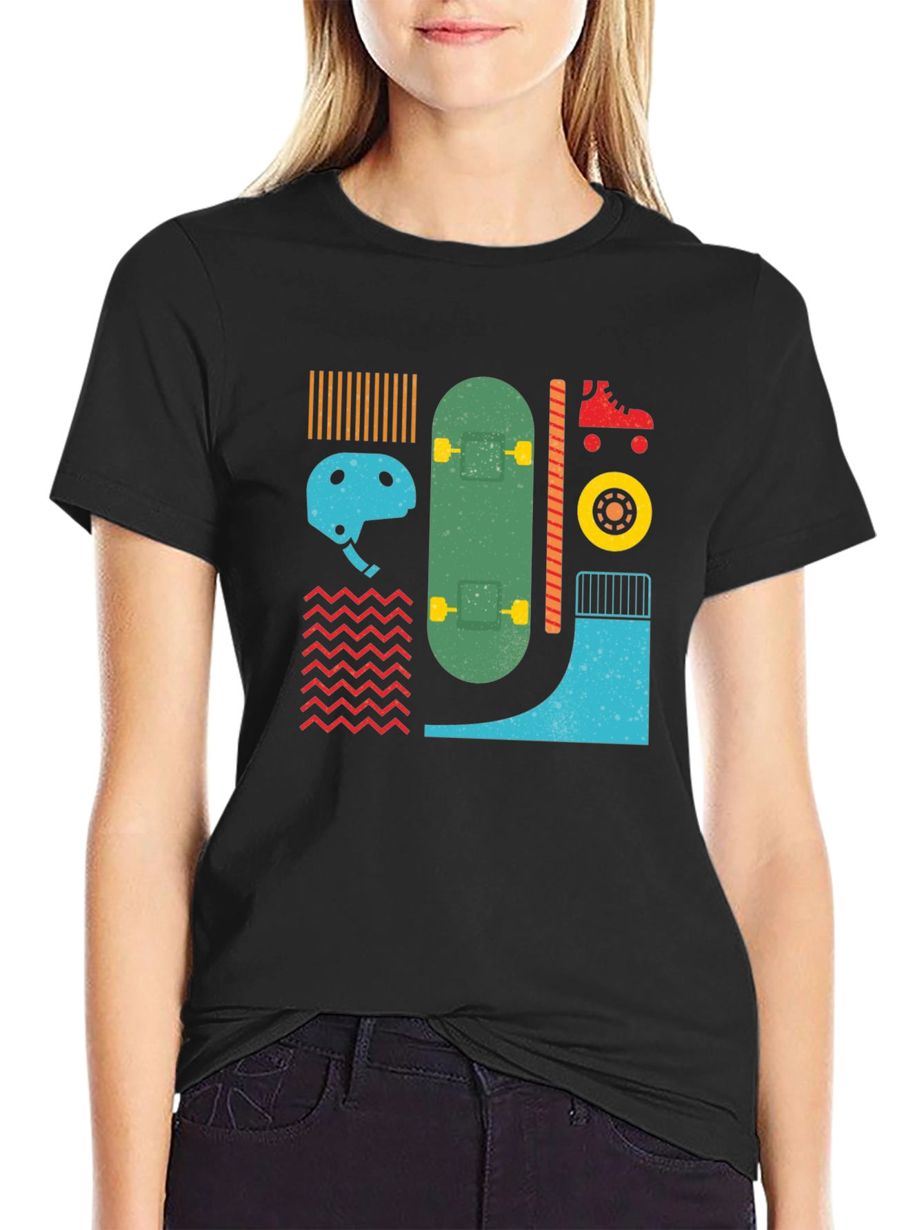 Skateboarding Graphic Tee