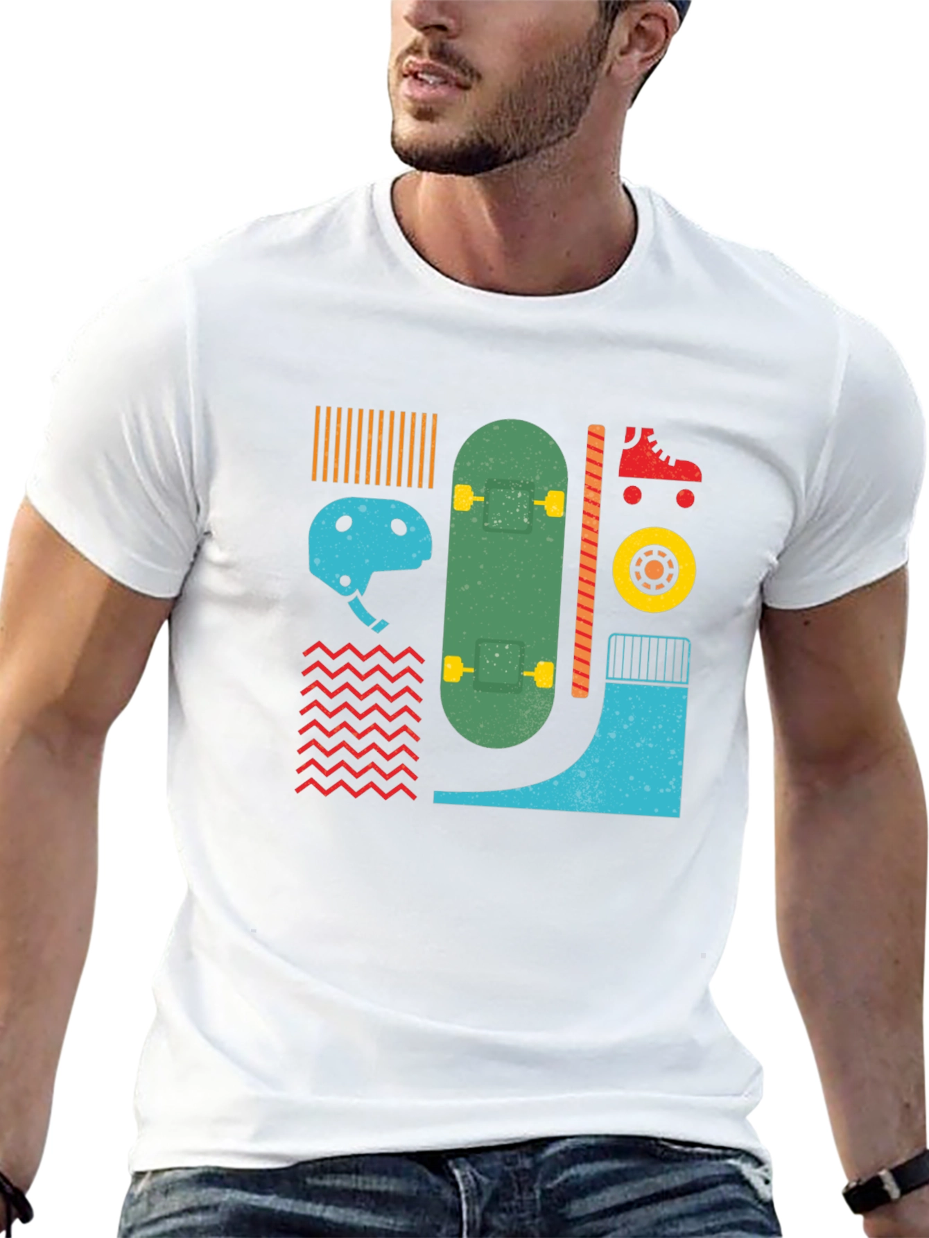 Skateboarding Graphic Tee