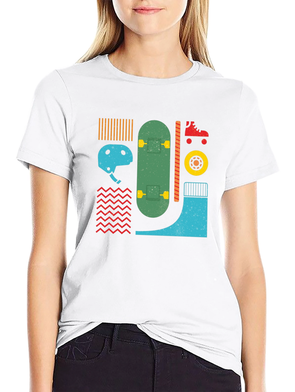 Skateboarding Graphic Tee