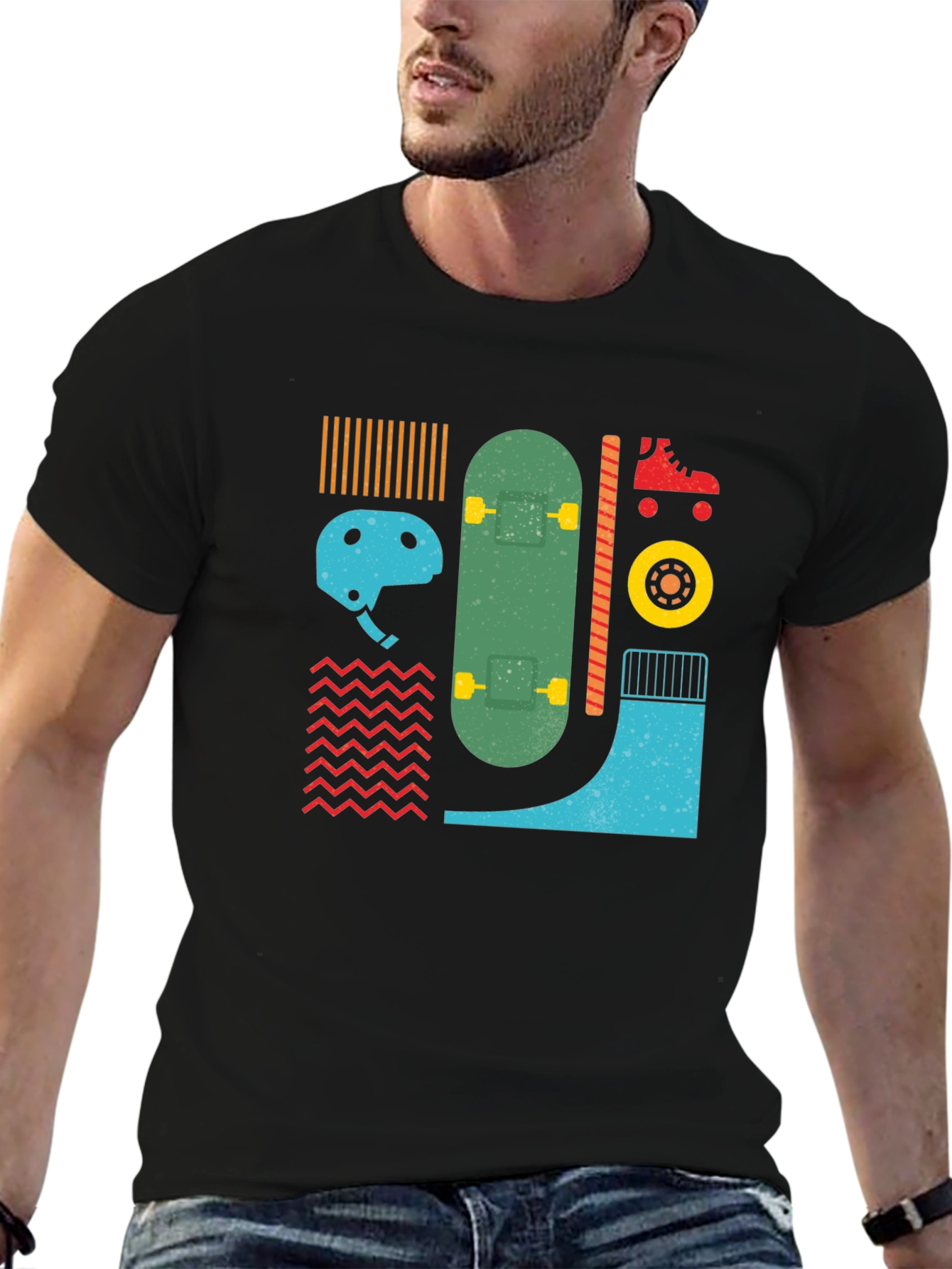 Skateboarding Graphic Tee