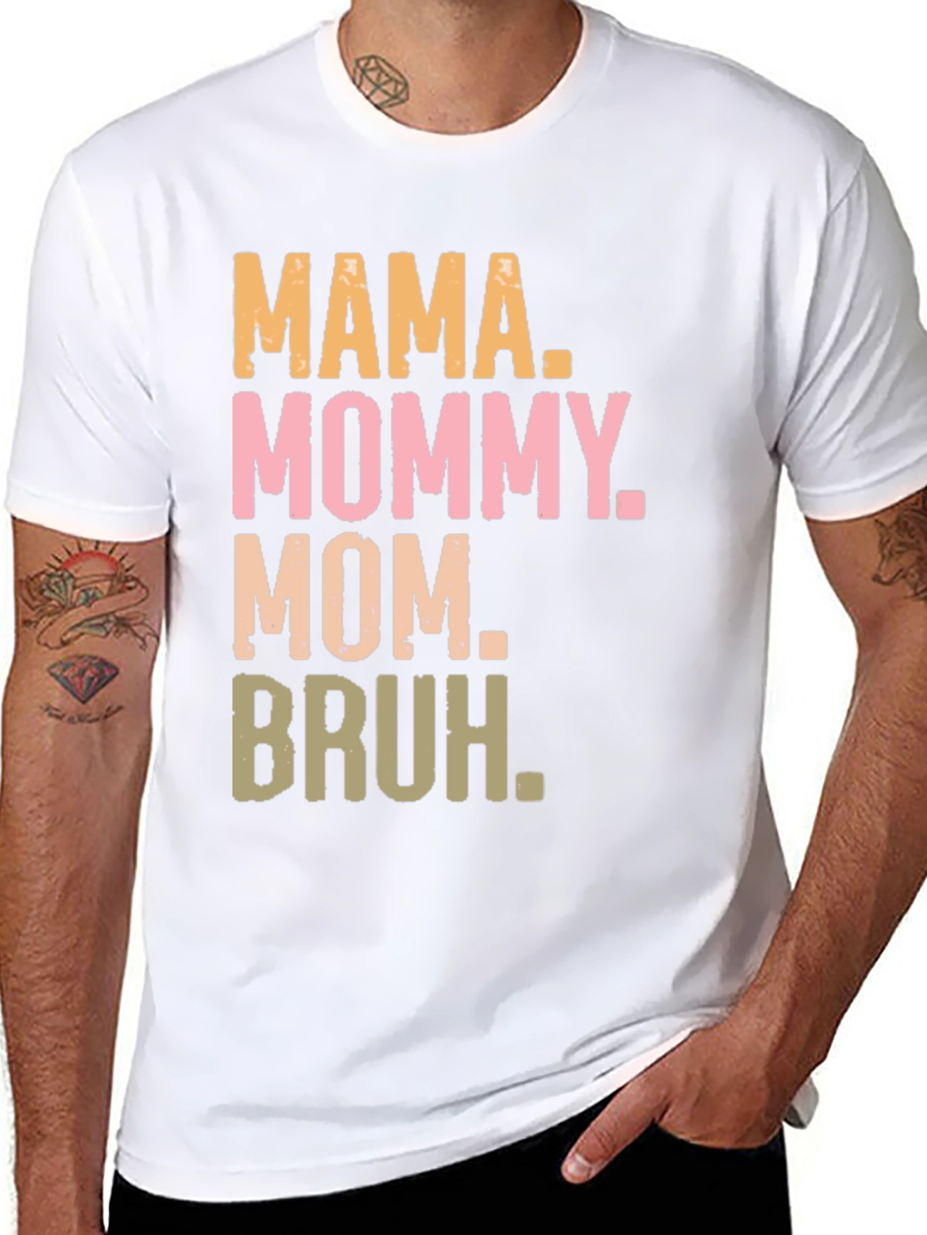 Mama Mommy Mom Bruh T-Shirt