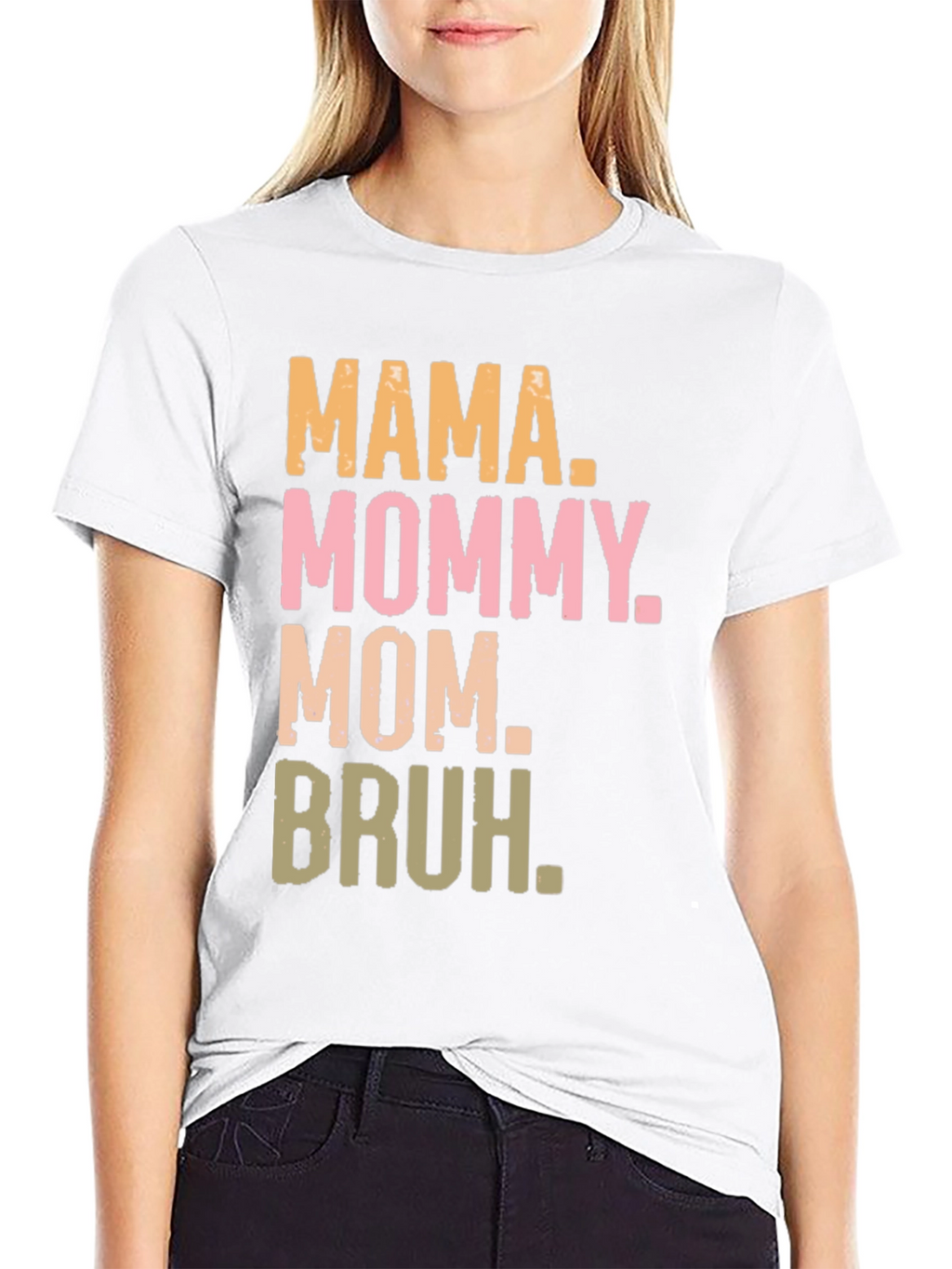 Mama Mommy Mom Bruh T-Shirt