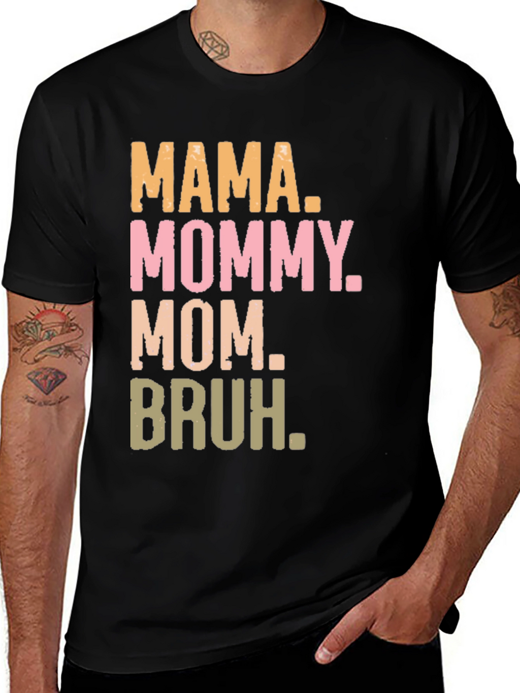 Mama Mommy Mom Bruh T-Shirt