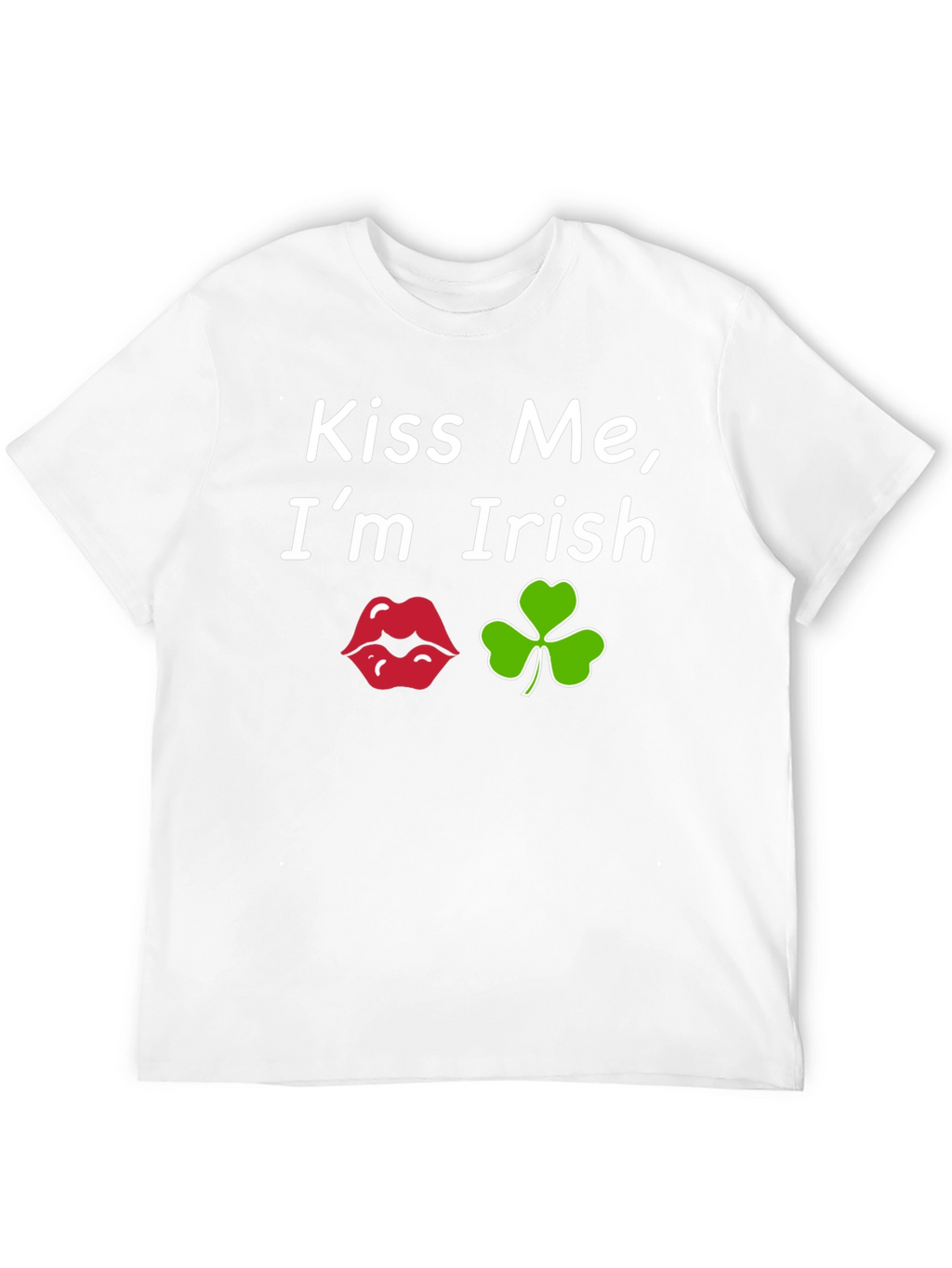 Kiss Me Im Irish Black T-Shirt