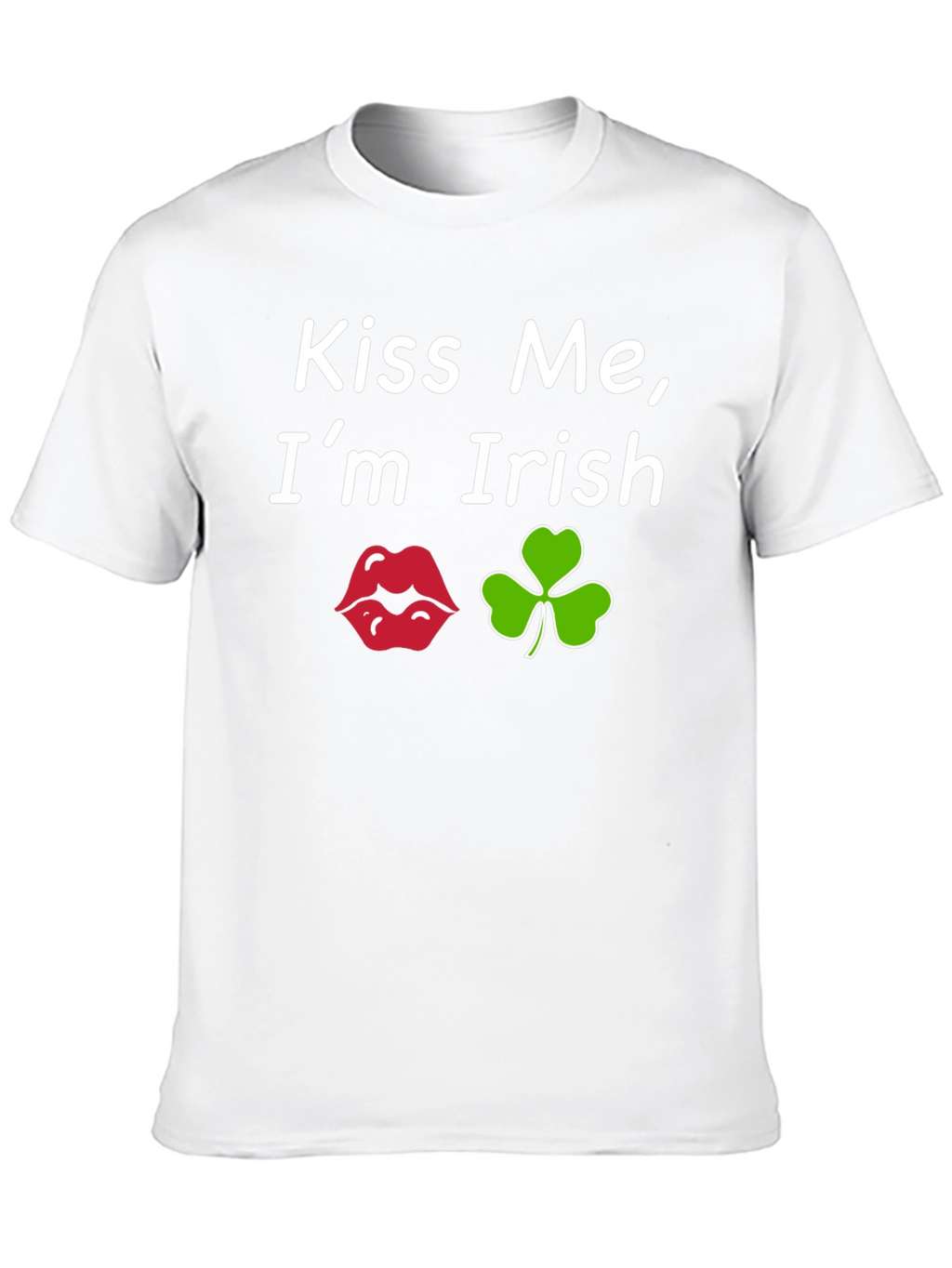 Kiss Me Im Irish Black T-Shirt