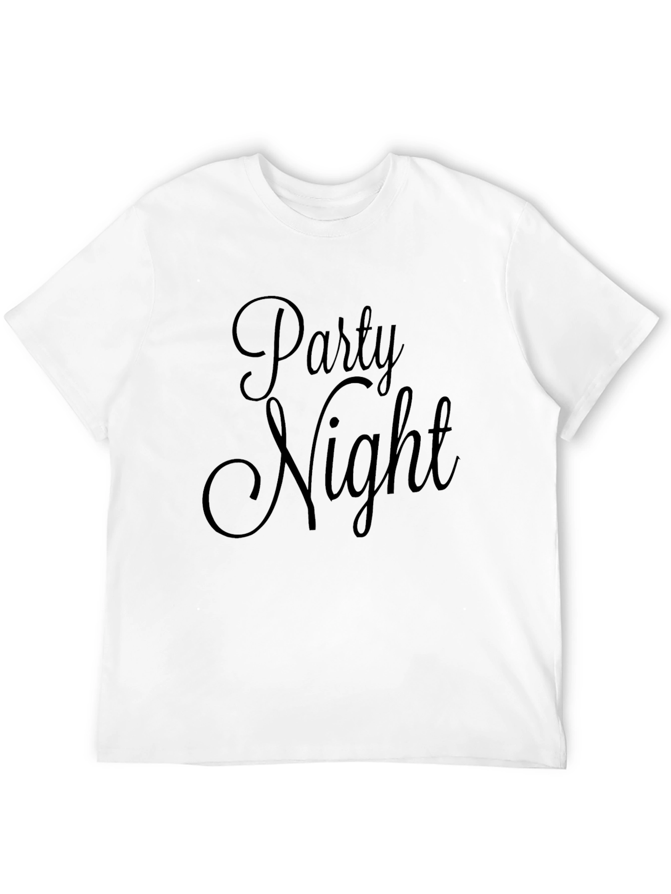 Party Night Graphic Tee - Soft Cotton Blend