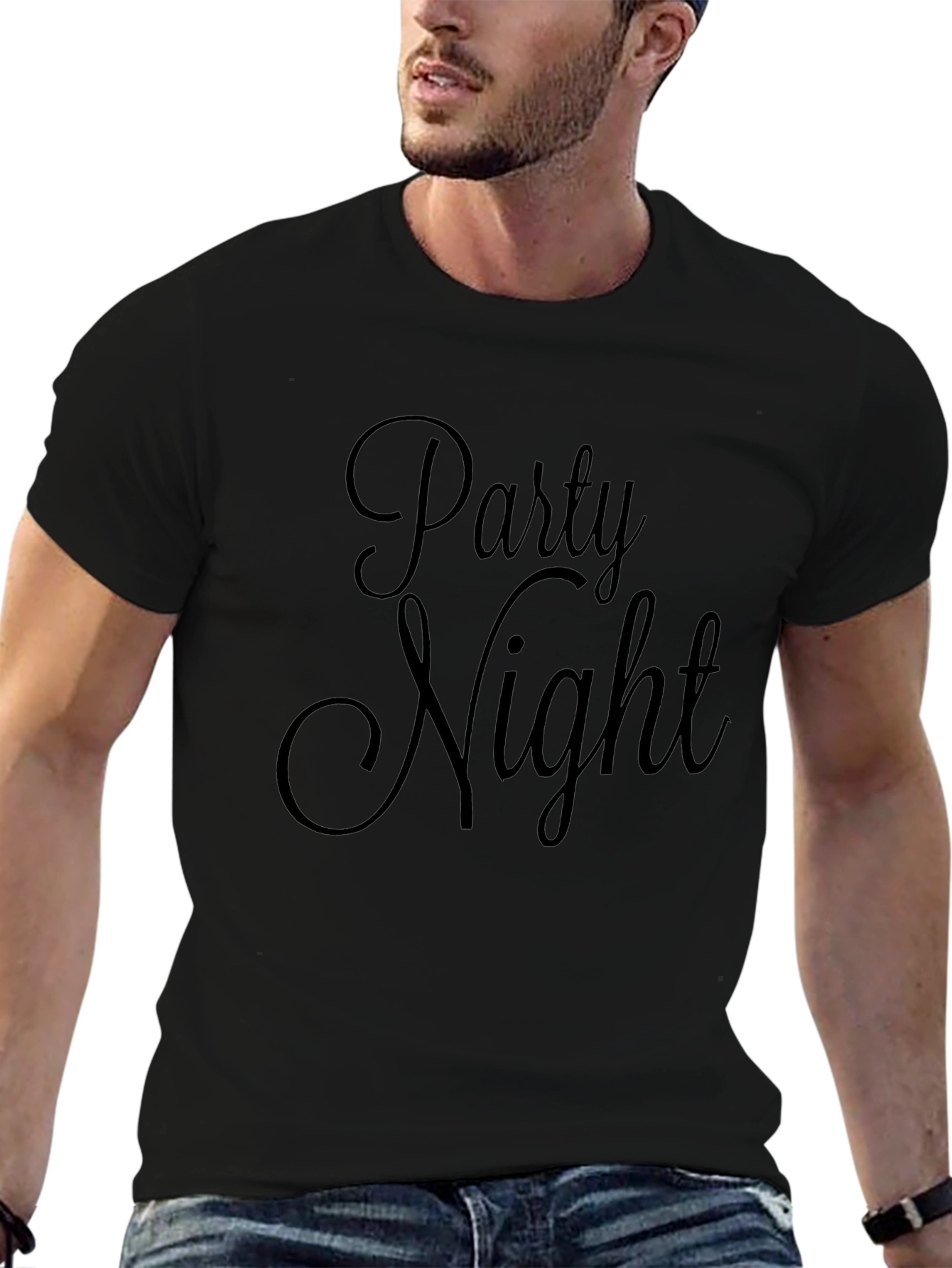 Party Night Graphic Tee - Soft Cotton Blend