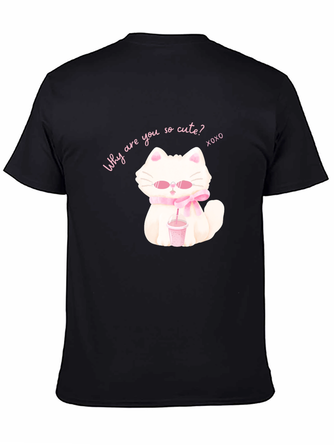 Cute Cartoon Cat T-Shirt