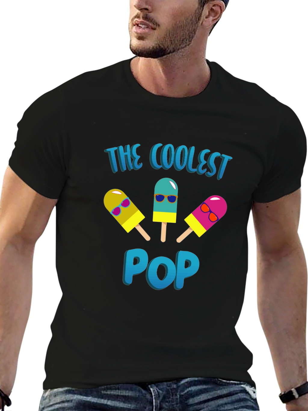 Coolest Pop Graphic T-Shirt - Fathers Day Gift