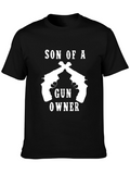 Son of a Gun Owner T-Shirt - Black