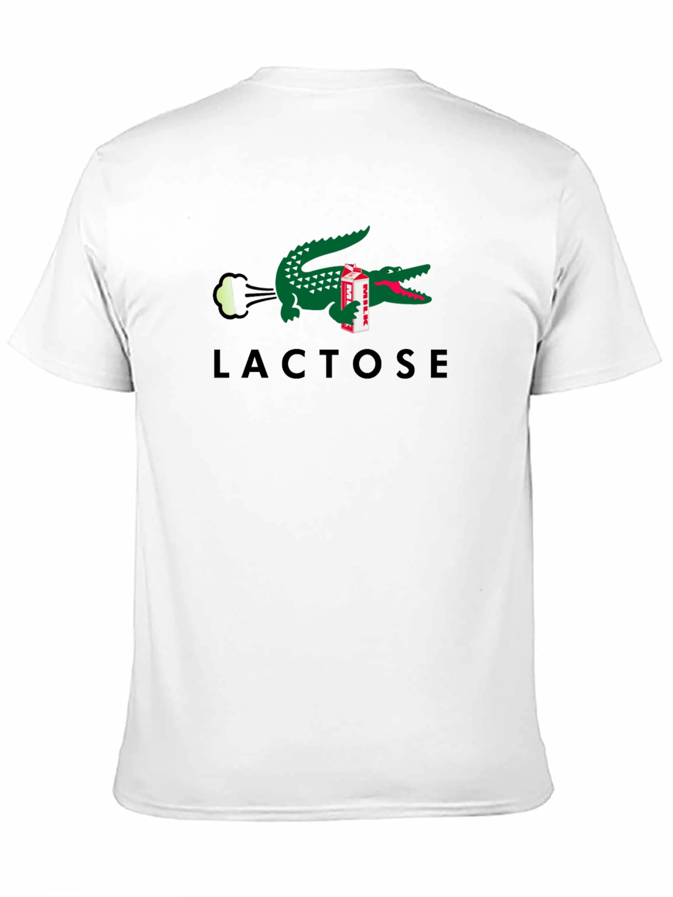Lacoste Inspired Lactose Funny T-Shirt