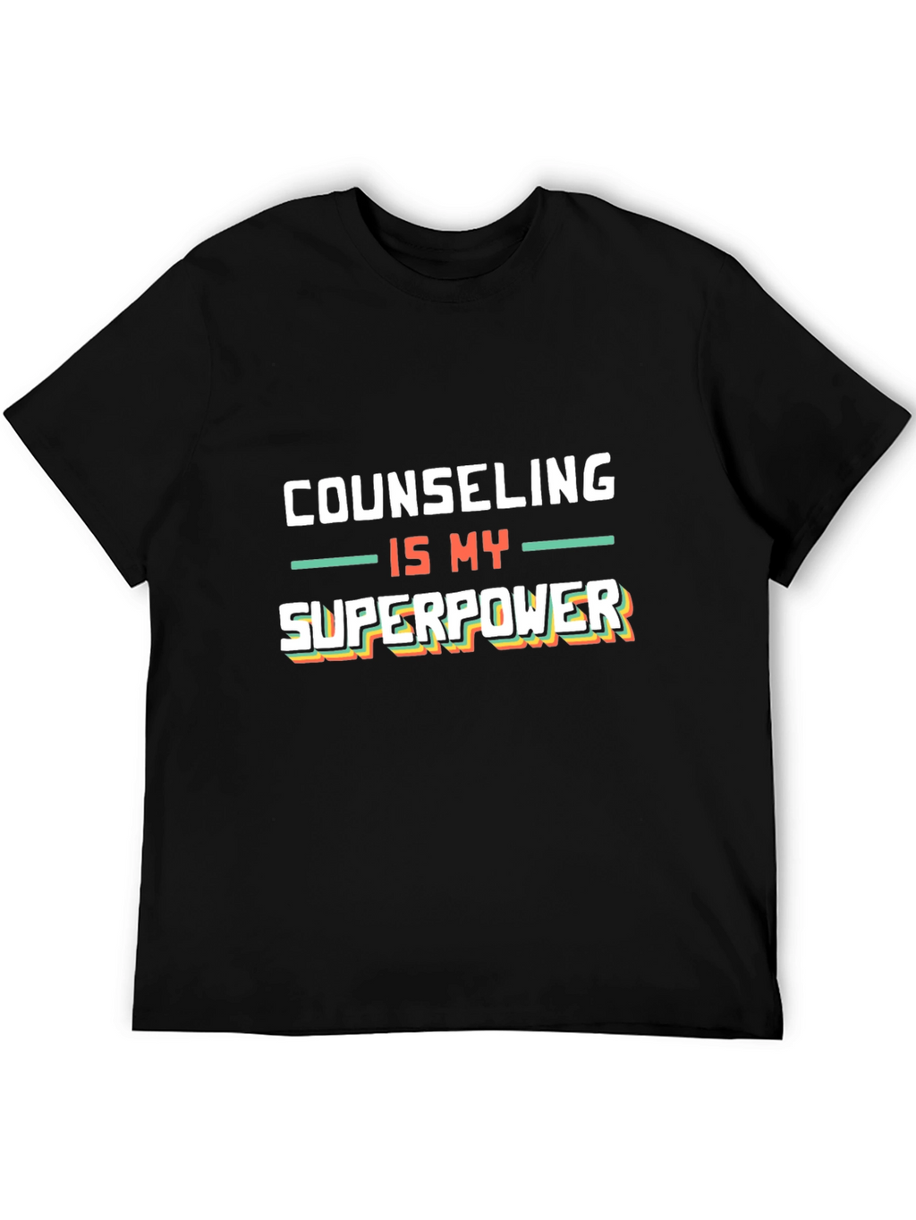 Counseling is My Superpower Graphic T-Shirt