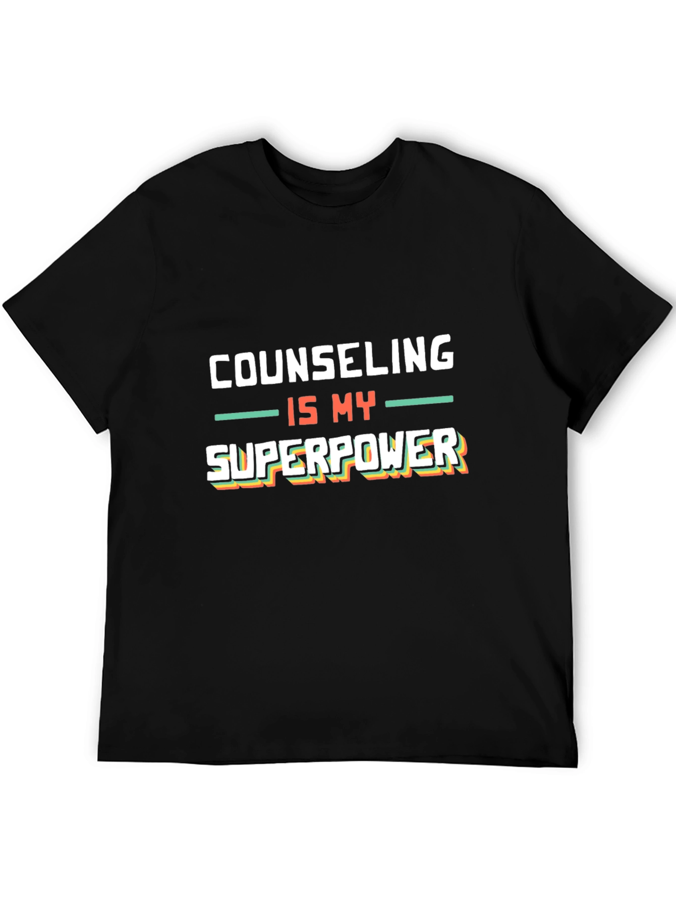 Counseling is My Superpower Graphic T-Shirt