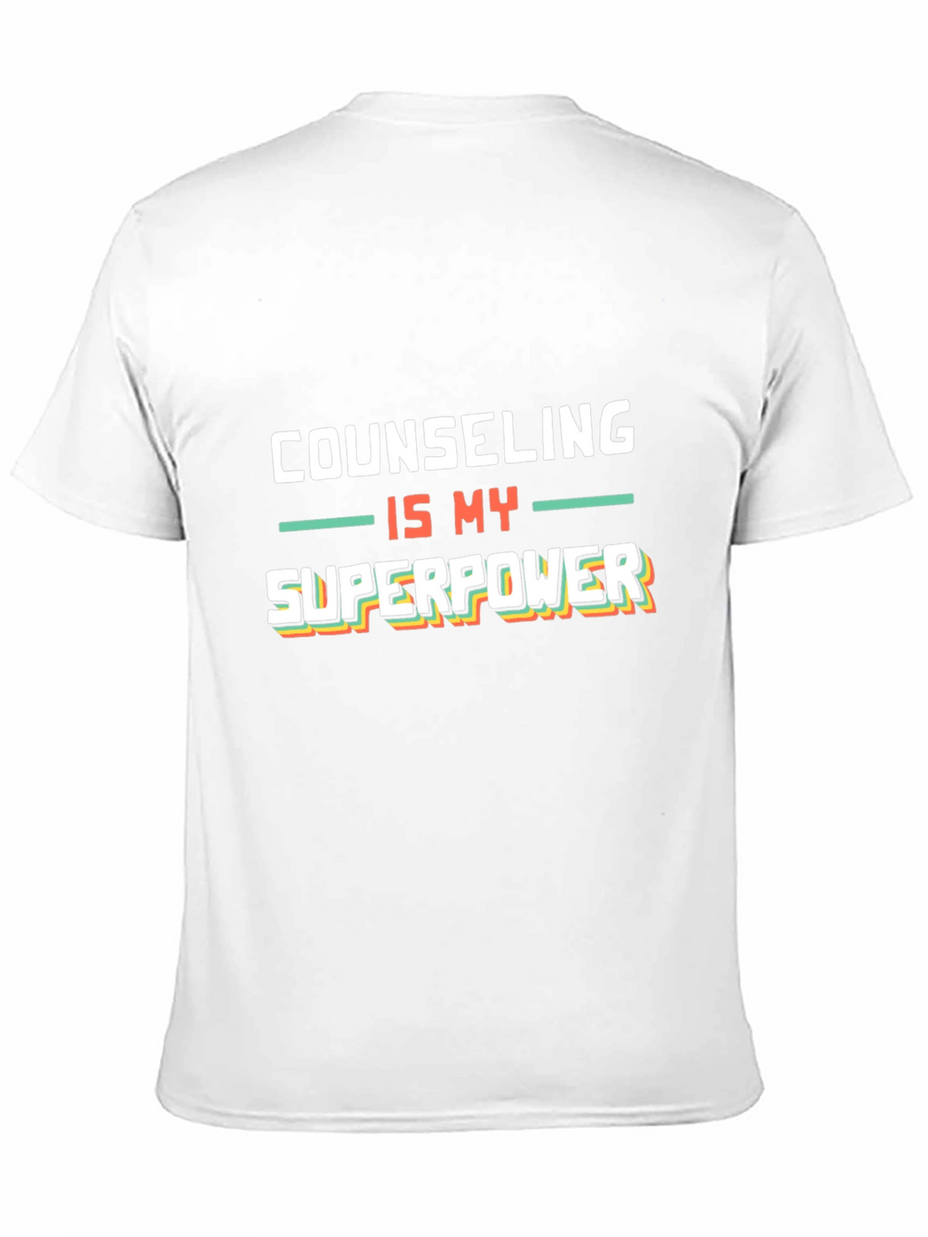 Counseling is My Superpower Graphic T-Shirt