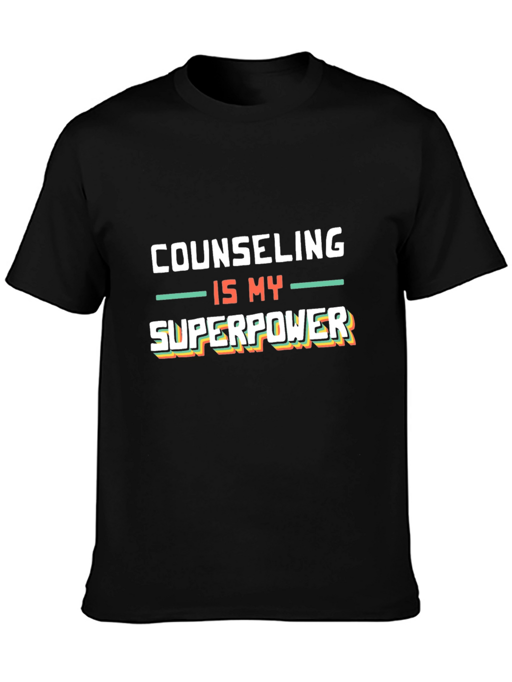 Counseling is My Superpower Graphic T-Shirt