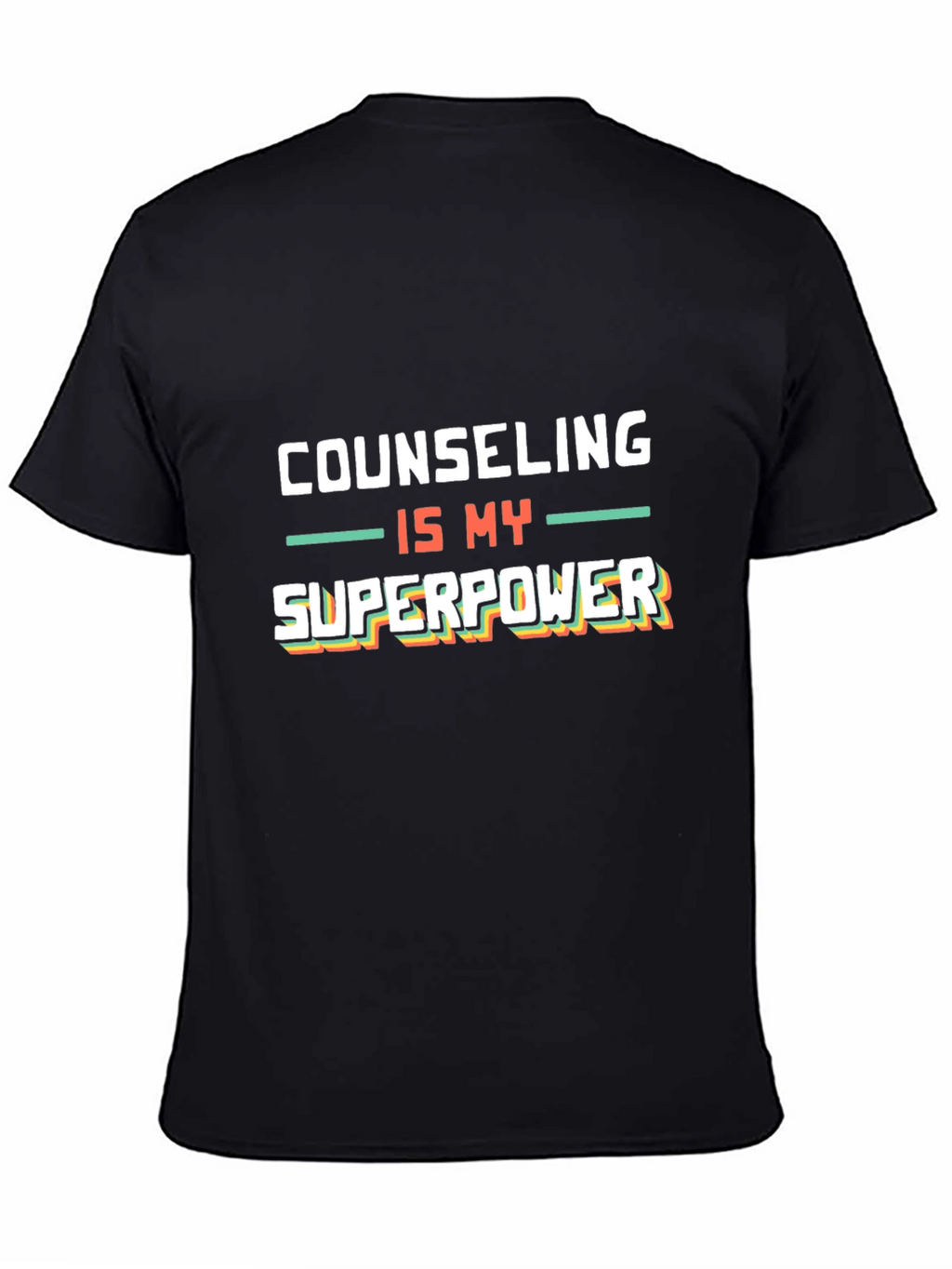 Counseling is My Superpower Graphic T-Shirt