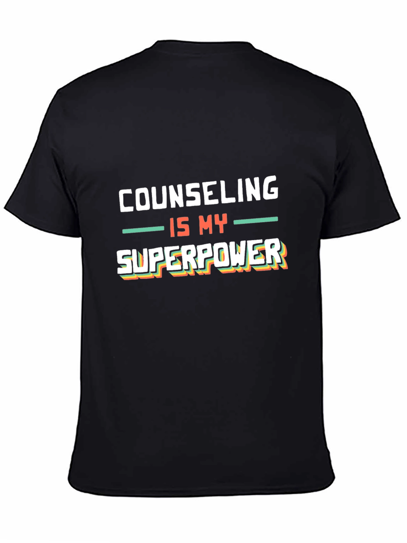 Counseling is My Superpower Graphic T-Shirt